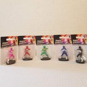 Just Play Power Rangers Set Of 5 Figurines